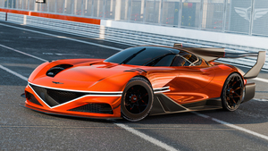 Genesis X Concept, Race track, 2024, 4K wallpaper