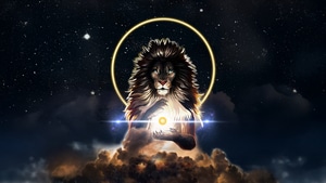 Lion, Artist, Artwork, Art, Digital Art, Artstation, 4K wallpaper