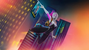 Gwen Stacy, Digital Art, Art, Artwork, Superheroes, Artstation, 4K wallpaper