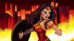 Wonder Woman, Superheroes, Artist, Artwork, Digital Art, Behance, 4K wallpaper