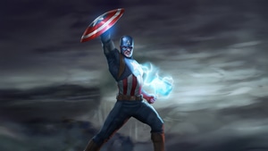 Captain America, Superheroes, Artwork, Art, Digital Art, Artstation, 4K wallpaper