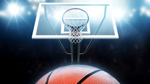 Basketball backboard, Lighting, Basketball court, Basketball ring, 4K wallpaper
