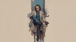 Joker, Supervillain, Superheroes, Artist, Artwork, Digital Art, Ai, 4K wallpaper