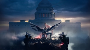 Captain America Brave New World, Superheroes, Artwork, Captain America, Artist, Anthony Mackie, Red Hulk, Art, Digital Art, 4K wallpaper