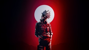 Kakashi Hatake, Artist, Artwork, Digital Art, Naruto, Anime, Ai, 4K wallpaper