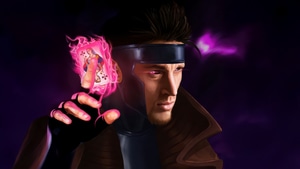Gambit, Superheroes, Digital Art, 4K wallpaper