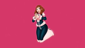 My Hero Academia, Ochaco Uraraka, Anime, Artwork, Digital Art, Art, Artstation, Artist, 4K wallpaper