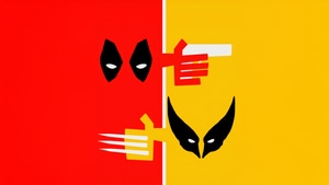 Wolverine, Deadpool, Deadpool And Wolverine, Deadpool 3, Movies, Superheroes, Artwork, Digital Art, 4K wallpaper