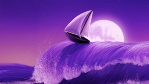 Waves, Artist, Artwork, Art, Digital Art, Deviantart, 4K wallpaper