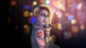 Gwen Stacy, Superheroes, Artwork, Digital Art, Art, Deviantart, 4K wallpaper