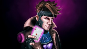 Gambit, Superheroes, Artwork, Art, Digital Art, Deviantart, 4K wallpaper