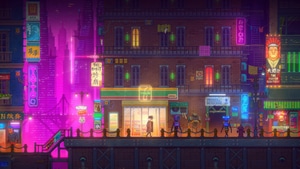 Pixel, Neon, Cyberpunk, Artist, Artwork, Art, Digital Art, Deviantart, 4K wallpaper