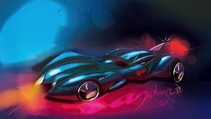 Batmobile, Superheroes, Artwork, Art, Digital Art, Deviantart, 4K wallpaper