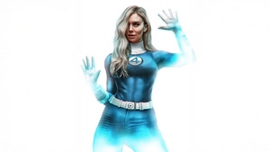 The Fantastic Four First Steps, The Fantastic Four, Movies, 2025 Movies, Fantastic Four, Vanessa Kirby, Artwork, Digital Art, Art, Superheroes, Invisible Woman, 4K wallpaper