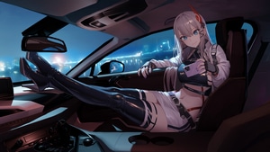 Anime Girl, Artist, Artwork, Art, Digital Art, Artstation, 4K wallpaper