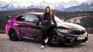 Girls, Bmw, Cars, Model, Photoshoot, 4K wallpaper