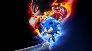 Sonic The Hedgehog 3, Sonic, Shadow, Artwork, Art, Digital Art, Movies, 2024 Movies, Poster, Keanu Reeves, Jim Carrey, 4K wallpaper
