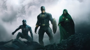 Captain America, Doctor Doom, Spiderman, Avengers Doomsday, Avengers, Supervillain, Marvel, Superheroes, Artwork, Digital Art, Art, 4K wallpaper