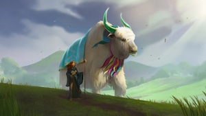 Artist, Artwork, Art, Digital Art, Yak, Artstation, 4K wallpaper