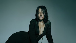 Becky G, Celebrities, Girls, Music, Black Dress, 4K wallpaper