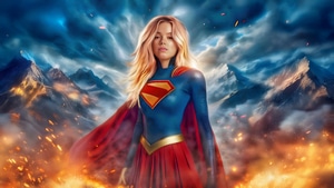 Supergirl, Milly Alcock, Superheroes, Dc Comics, Artwork, Artist, Digital Art, 4K wallpaper