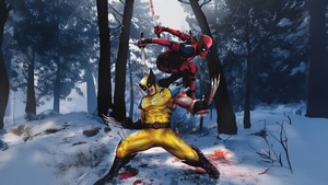 Deadpool And Wolverine, Deadpool 3, Wolverine, Deadpool, Superheroes, Artwork, Digital Art, Ai, Artstation, 4K wallpaper