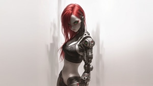 Cyborg, Queen, Artist, Artwork, Art, Digital Art, Ai, 4K wallpaper