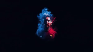 Leo Messi, Sports, Football, Lionel Messi, Fc Barcelona, Artwork, Art, Digital Art, Ai, 4K wallpaper