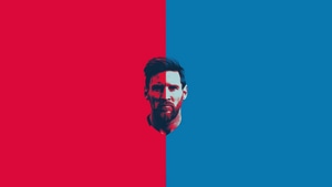 Leo Messi, Sports, Football, Lionel Messi, Fc Barcelona, Artwork, Art, Digital Art, Ai, 4K wallpaper