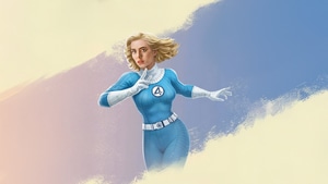 The Fantastic Four First Steps, The Fantastic Four, Invisible Woman, Movies, 2025 Movies, Fantastic Four, Vanessa Kirby, Artwork, Artist, Digital Art, Superheroes, 4K wallpaper
