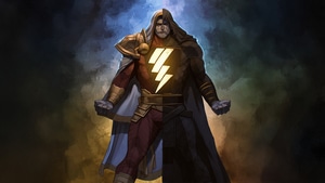 Shazam, Black Adam, Superheroes, Artist, Artwork, Digital Art, Art, Artstation, 4K wallpaper