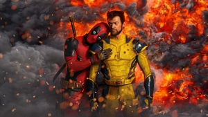 Deadpool and Wolverine, Fire, 2024 Movies, Marvel Cinematic Universe, 4K wallpaper