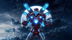 Iron Man, Superheroes, Artwork, Digital Art, Art, Ai, 4K wallpaper