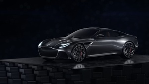 Aston Martin DBS Superleggera, Ultrawide, Dark background, 4K wallpaper