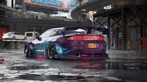 Mitsubishi Eclipse Gs T, Need For Speed, Cars, Artwork, Art, Digital Art, Mitsubishi, 4K wallpaper