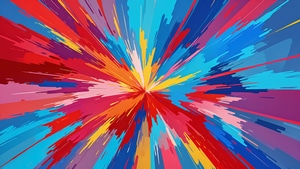 Abstract, Artwork, Art, Digital Art, Ai, Lines, Colorful, Artist, 4K wallpaper