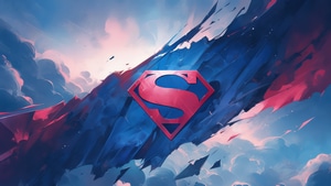 Superman, Logo, Ai, Superheroes, Artwork, Art, Digital Art, Deviantart, 4K wallpaper