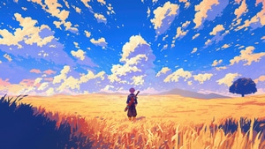 Trunks, Anime Boy, Anime, Artist, Artwork, Digital Art, 4K wallpaper