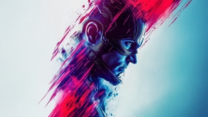 Captain America, Superheroes, Artwork, Digital Art, Art, Ai, 4K wallpaper