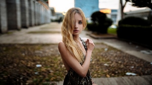 Blonde, Girl, Hairs, Face, Girls, Model, 4K wallpaper