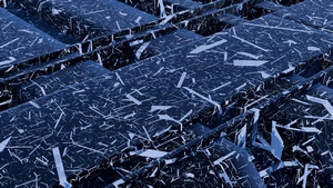Blue, Black, Abstract, Artwork, Art, Digital Art, Artist, 4K wallpaper