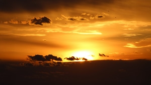 Nature, Dusk, Sunlight, Glow, 4K wallpaper