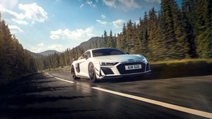 Audi R8 Coupé V10 GT RWD, CGI, Sports car, 4K wallpaper