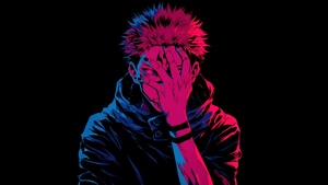 Jujutsu Kaisen, Anime, Artist, Artwork, Digital Art, Ai, Art, Dark, Black, Oled, 4K wallpaper