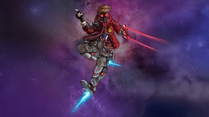 Star Lord, Superheroes, Artwork, Digital Art, Art, Artstation, 4K wallpaper