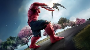 Captain America Brave New World, Movies, 2024 Movies, Superheroes, Artwork, Captain America, Artist, Anthony Mackie, Red Hulk, Deviantart, , 4K wallpaper