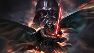 Star Wars, Darth Vader, Artwork, Digital Art, Art, Movies, 4K wallpaper