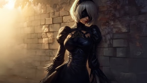 Nier Automata, Games, Digital Art, Ai, Video Games, 4K wallpaper