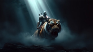 Kratos, God Of War, Artwork, Ai, Digital Art, Games, Video Games, Deviantart, 4K wallpaper