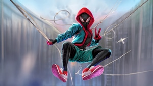 Spiderman, Miles Morales, Superheroes, Artwork, Digital Art, Artstation, 4K wallpaper